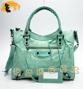 084616  BalenciagaC(j)܇ ҆μ M(jn)ţƤ(jng)r(sh) ˮ{(ln)ɫ