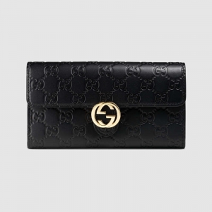 369663 Gucci(bio)־ Gucci Signatureϵ L(zhng)ƤA ɫ