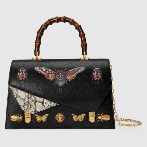 488715 GUCCI Ottilia ϵ С̖ Ƥ  ɫ
