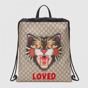 473872 GUCCI Y ؈ӡ GG Supreme߼췫 K ľɫ
