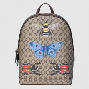 419584 GUCCI Y x(chng)ӡ GG Supreme ߼(j)췫 p ľɫ