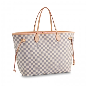 N41604 LV Neverfull ̖(ho)ִ Damier Azur ׸񷫲Ů LVُ(gu)