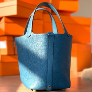 HermesR˲˻@ Hermes picotin18 RˮͰ TCƤ {(ln)ɫ