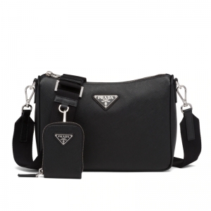 2VH113 Prada_(d)Saffiano Ƥμ һ] ɫ