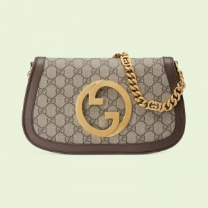 699268 YGucci Blondieϵм米 GG SupremeɫƤL߅Ů